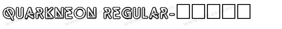 QuarkNeon Regular字体转换